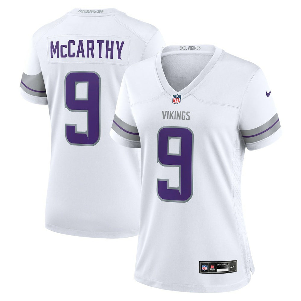 Minnesota Vikings J.J. McCarthy Women's Alternate Game Player Jersey | NFL Near me