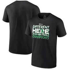 Black Boston Celtics 2024 NBA Finals Champions Pump Fake Hometown Originals T-Shirt | NBA