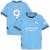 Erling Haaland Manchester City Youth 2024/25 Home Replica Player Jersey