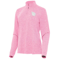 Cleveland Guardians Antigua Women's Mentor Lightweight Mock Neck Quarter-Zip Top - MLB Tops