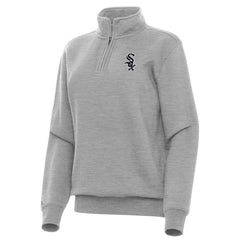 Chicago White Sox Antigua Women's Victory Quarter-Zip Sweatshirt - MLB Sweatshirts