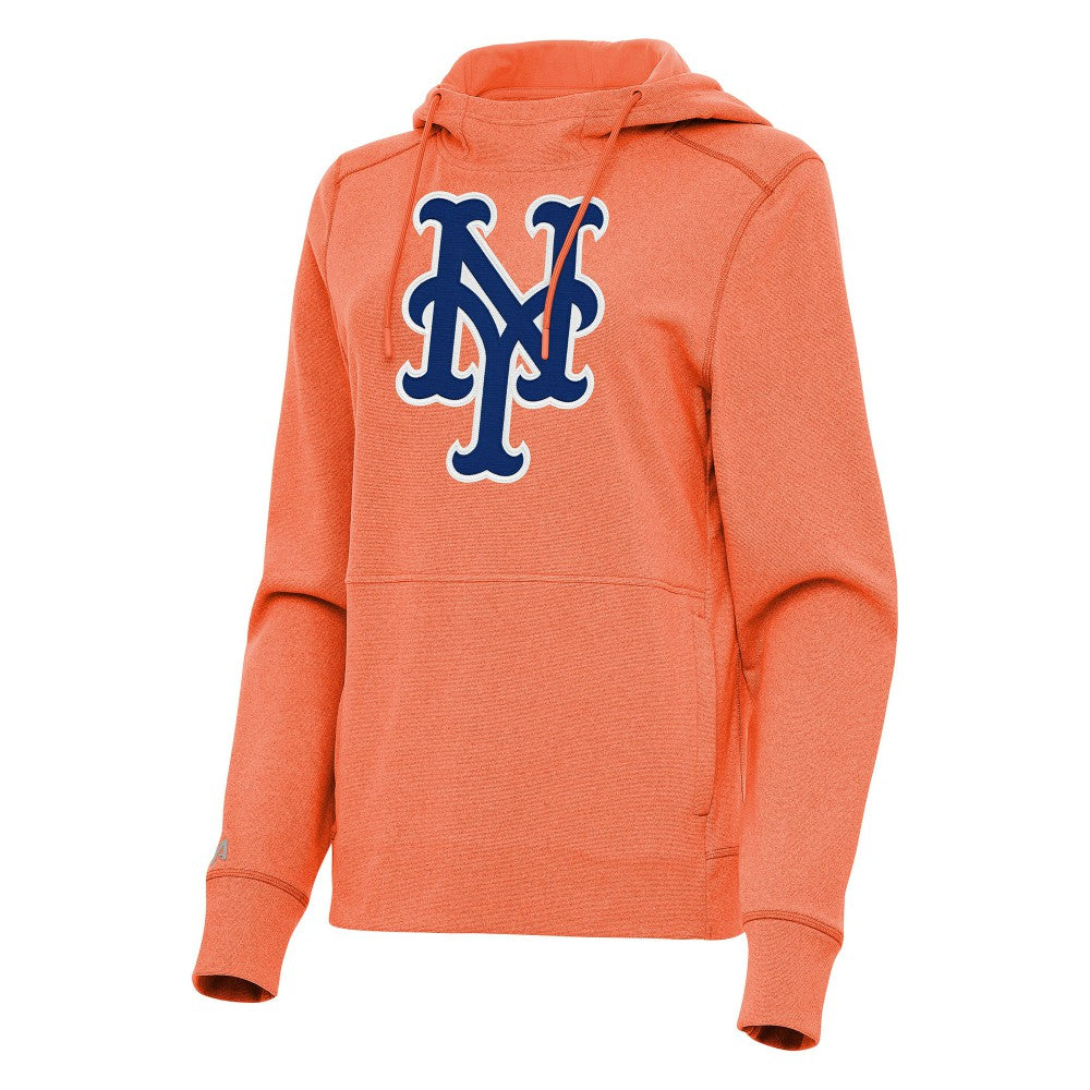 New York Mets Antigua Women's Justice Pullover Hoodie - MLB Hoodies