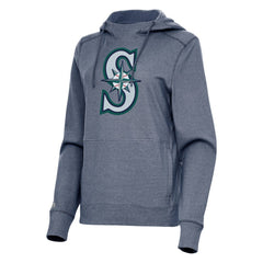 Seattle Mariners Antigua Women's Justice Pullover Hoodie - MLB Hoodies