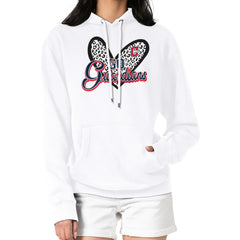 Cleveland Guardians G-III 4Her by Carl Banks Women's Leopard Heart Pullover Hoodie - MLB Hoodies