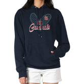 St. Louis Cardinals G-III 4Her by Carl Banks Women's Leopard Heart Pullover Hoodie - MLB Hoodies