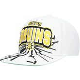 Boston Bruins Mitchell & Ness Youth After Shock Snapback Hat - NHL Hats