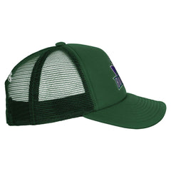 Hunter Green Milwaukee Bucks Youth Core Evergreen Trucker Adjustable Hat | NBA