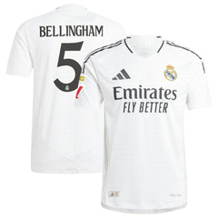 Jude Bellingham Real Madrid 2024/25 Home Player Jersey