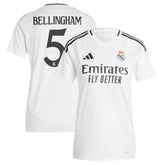Jude Bellingham Real Madrid Women's 2024/25 Home Replica Player Jersey