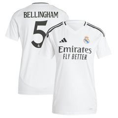 Jude Bellingham Real Madrid Women's 2024/25 Home Replica Player Jersey