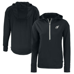 Arizona Cardinals Cutter & Buck Women's Daybreak Eco Recycled Half-Zip Hoodie | NFL On sale