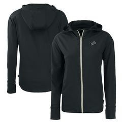 Detroit Lions Cutter & Buck Women's Daybreak Eco Recycled Full-Zip Hoodie | NFL Discount