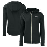 Baltimore Ravens Cutter & Buck Women's Daybreak Eco Recycled Full-Zip Hoodie | NFL Outlet