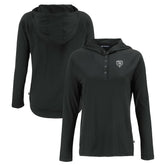 Chicago Bears Cutter & Buck Women's Coastline Epic Comfort Eco Recycled Long Sleeve Hoodie T-Shirt | NFL Hot