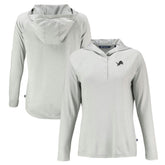 Detroit Lions Cutter & Buck Women's Coastline Epic Comfort Eco Recycled Long Sleeve Hoodie T-Shirt | NFL Discount