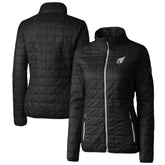 Arizona Cardinals Cutter & Buck Women's Rainier PrimaLoft Eco Insulated Full-Zip Puffer Jacket | NFL Outlet