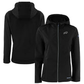 Buffalo Bills Cutter & Buck Women's Evoke Eco Softshell Recycled Full-Zip Hoodie Jacket | NFL US