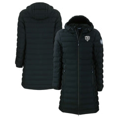 Chicago Bears Cutter & Buck Women's Mission Ridge Repreve Eco Insulated Full-Zip Hoodie Long Puffer Jacket | NFL New