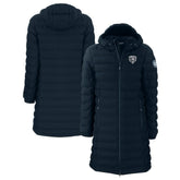 Chicago Bears Cutter & Buck Women's Mission Ridge Repreve Eco Insulated Full-Zip Hoodie Long Puffer Jacket | NFL Near me