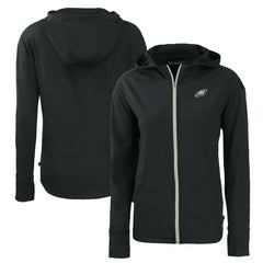 Philadelphia Eagles Cutter & Buck Women's Daybreak Eco Recycled Full-Zip Hoodie | NFL Outlet