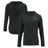 Minnesota Vikings Cutter & Buck Women's Coastline Epic Comfort Eco Recycled Long Sleeve Hoodie T-Shirt | NFL Discount