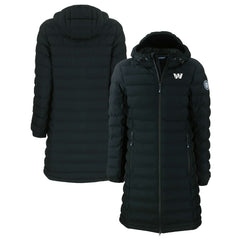 Washington Commanders Cutter & Buck Women's Mission Ridge Repreve Eco Insulated Full-Zip Hoodie Long Puffer Jacket | NFL Online