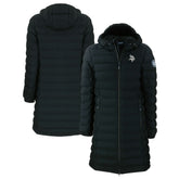 Minnesota Vikings Cutter & Buck Women's Mission Ridge Repreve Eco Insulated Full-Zip Hoodie Long Puffer Jacket | NFL New