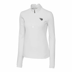 Tennessee Titans Cutter & Buck Women's Traverse Stretch DryTec Quarter-Zip Top | NFL Near me