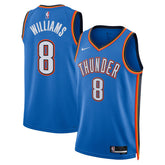 Blue Jalen Williams Oklahoma City Thunder Unisex Swingman Replica Jersey | NBA