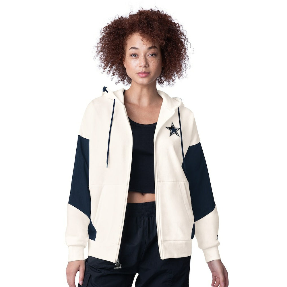 Dallas Cowboys Starter Women's Scrimmage Full-Zip Hoodie | NFL US