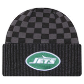 New York Jets Checkered Cuffed Knit Hat | NFL Online