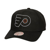 Philadelphia Flyers Mitchell & Ness Soul Strike Neon Logo Pro Crown Adjustable Hat - NHL Hats