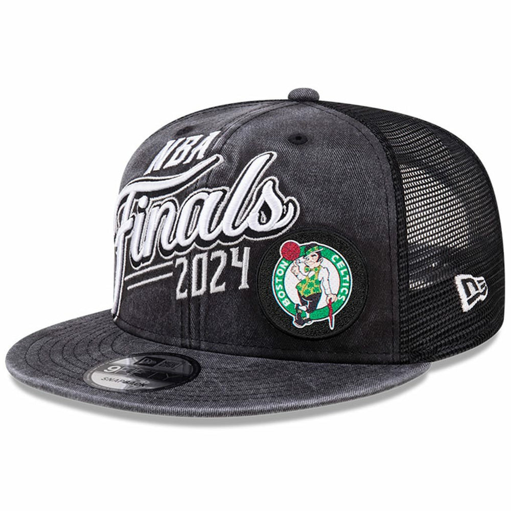 Black Boston Celtics 2024 Eastern Conference Champions Locker Room 9FIFTY Snapback Hat | NBA