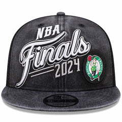 Black Boston Celtics 2024 Eastern Conference Champions Locker Room 9FIFTY Snapback Hat | NBA