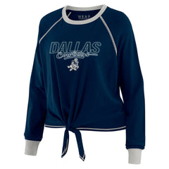 Dallas Cowboys WEAR by Erin Andrews Women's Tie-Front Long Sleeve T-Shirt | NFL Online