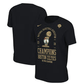 Black Boston Celtics Women's 18-Time NBA Finals Champions Locker Room T-Shirt | NBA