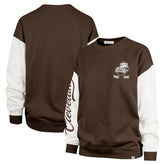 Cleveland Browns '47 Women's Double Header Rise Andie Pullover Sweatshirt | NFL Near me