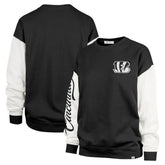 Cincinnati Bengals '47 Women's Double Header Rise Andie Pullover Sweatshirt | NFL US
