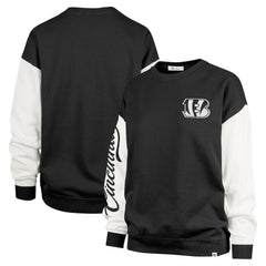 Cincinnati Bengals '47 Women's Double Header Rise Andie Pullover Sweatshirt | NFL US