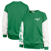 New York Jets '47 Women's Double Header Rise Andie Pullover Sweatshirt | NFL Hot