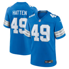 Detroit Lions Hogan Hatten Game Jersey | NFL Outlet