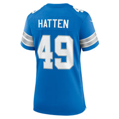 Detroit Lions Hogan Hatten Women's Game Jersey | NFL Near me