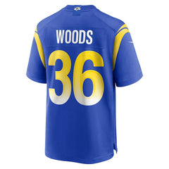Los Angeles Rams Charles Woods Game Jersey | NFL Outlet