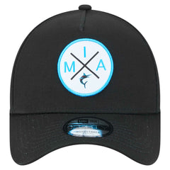 Miami Marlins New Era 9FORTY A-Frame Adjustable Hat - MLB Hats