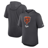 Chicago Bears Tri-Blend Performance Hoodie T-Shirt | NFL Outlet