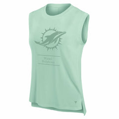 Miami Dolphins Women's Studio Embrace Tank Top | NFL New