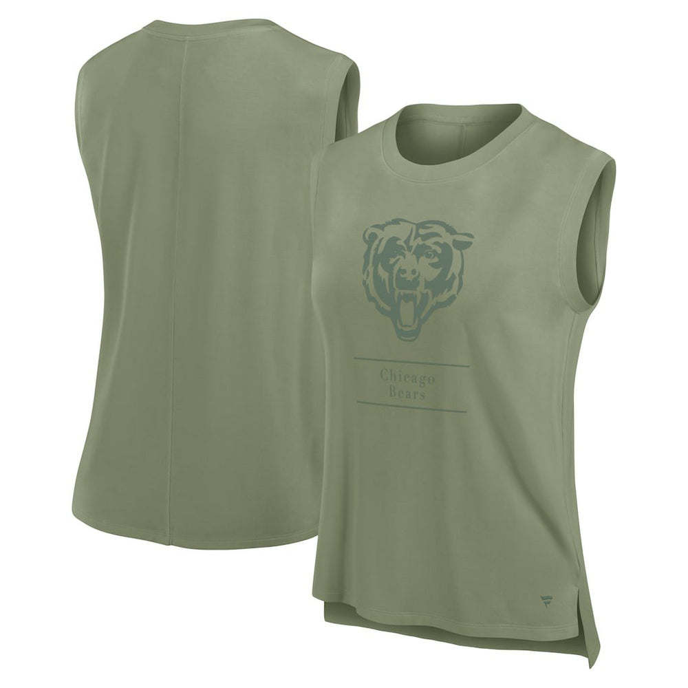 Chicago Bears Women's Studio Embrace Tank Top | NFL Outlet