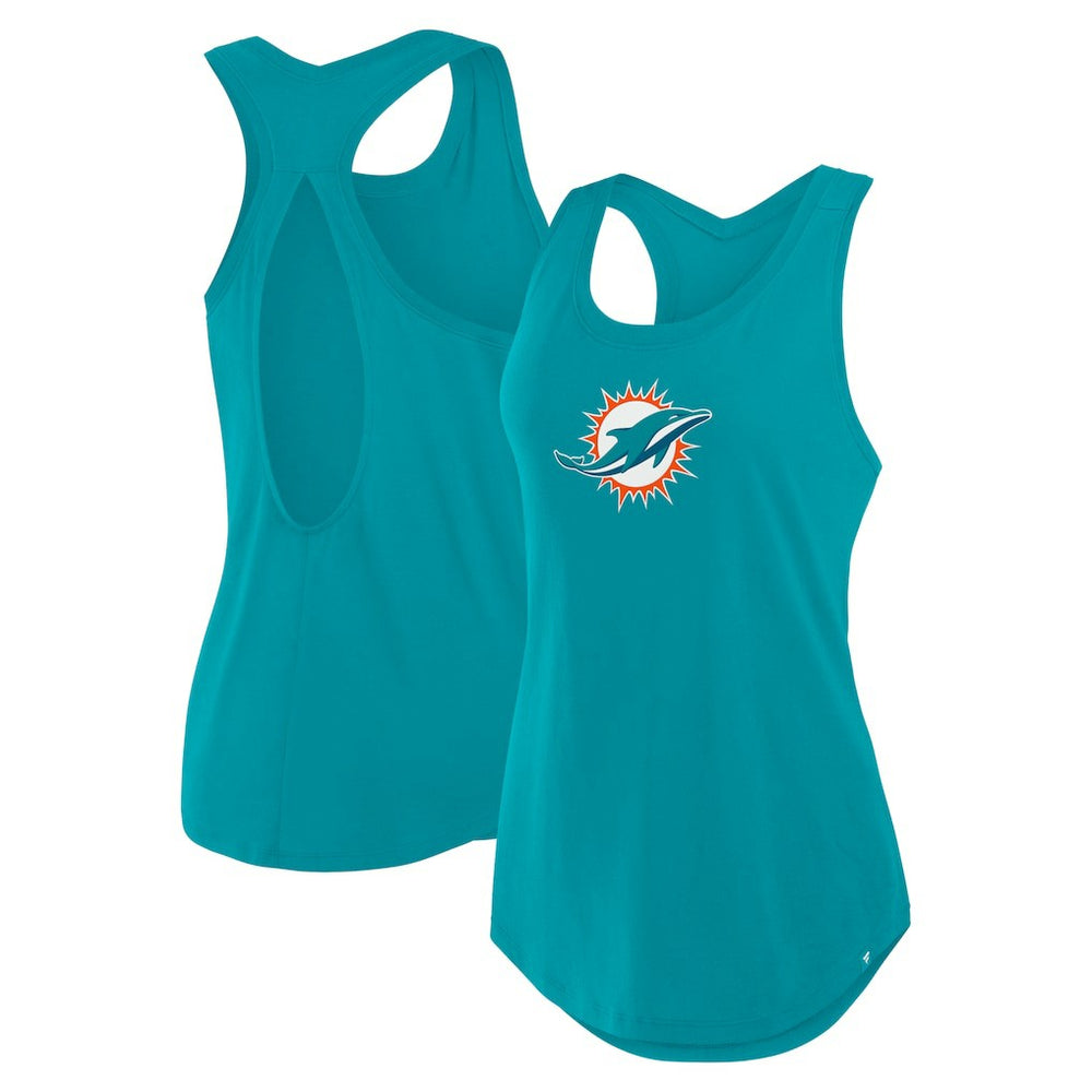 Miami Dolphins Women's Iron Fan Tank Top | NFL New