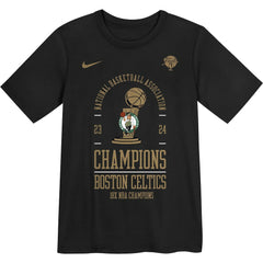 Black Boston Celtics Preschool 18-Time NBA Finals Champions Locker Room T-Shirt | NBA