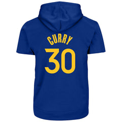 Royal Stephen Curry Golden State Warriors Big & Tall Short Sleeve Hoodie sale | NBA
